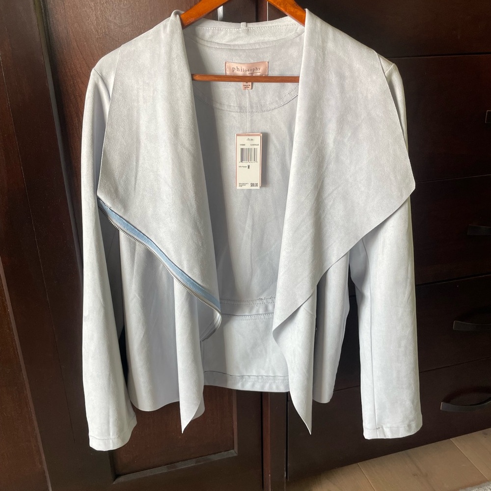 Philosophy Light blue Women's jacket